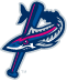 The Blue Wahoos Logo