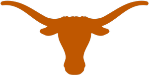 The University of Texas Football Team Logo