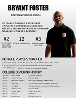 Bryant Foster's Jobs In Sports Profile Picture