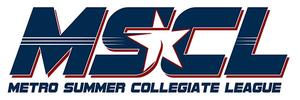 Metro summer collegiate league Logo