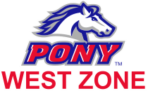 Santa Clara Pony Baseball Logo